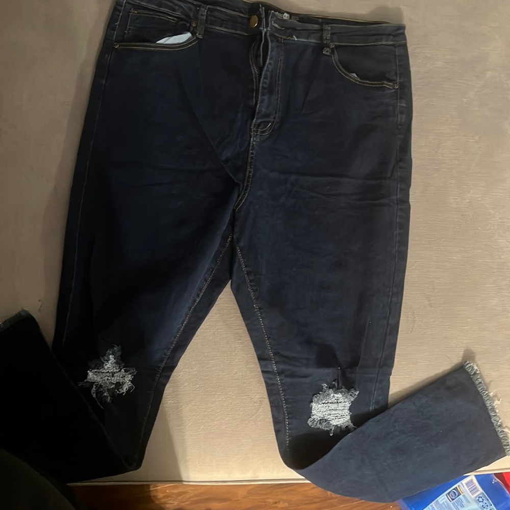 Boohoo plus jeans